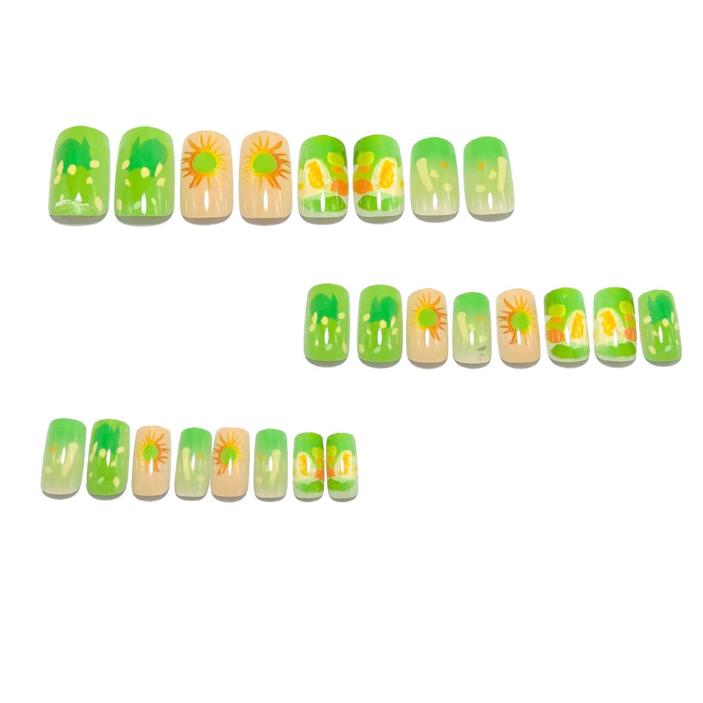 Siopsrl | Artificial Nails in Lively Fruit Design Siopsrl