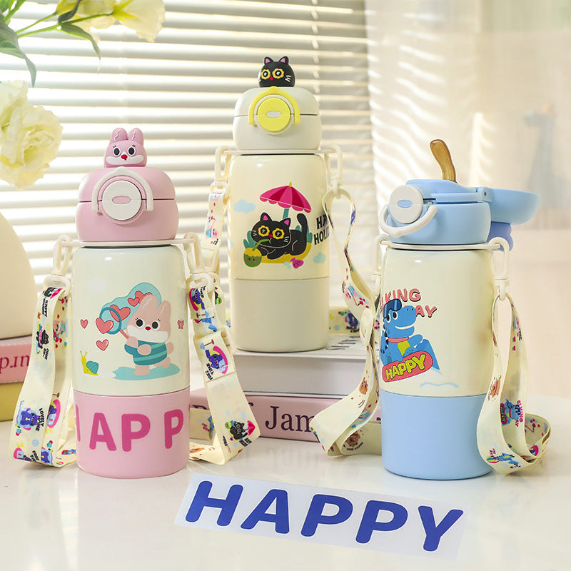 Siopsrl | Creative water bottle with funny cat design Siopsrl