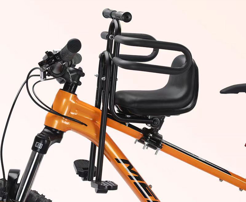 Siopsrl | front-mounted child bike seat with adjustable footrests padded safety rails Siopsrl