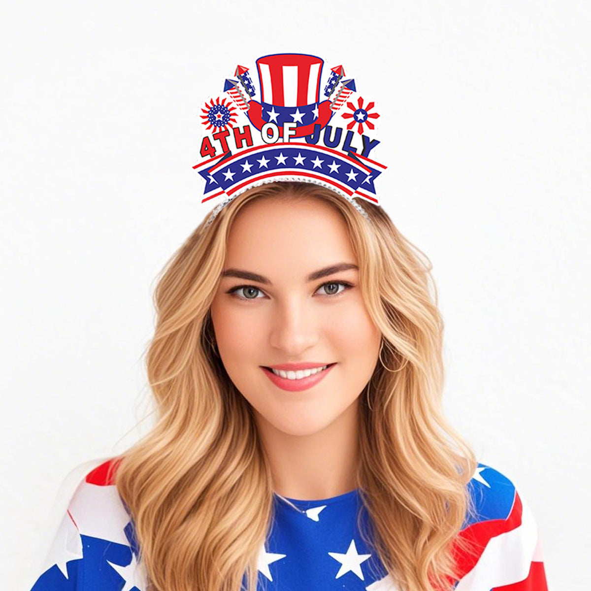 Women's festive headband collection for Independence Day Siopsrl