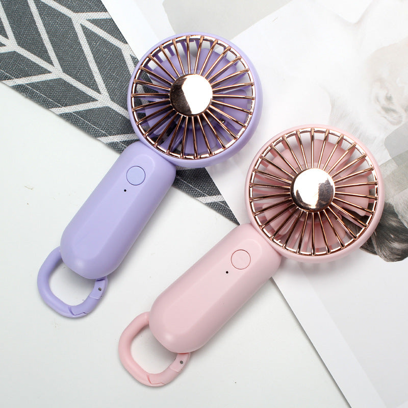 Siopsrl | Unisex portable mini hand fan with USB charging and carrying strap Siopsrl
