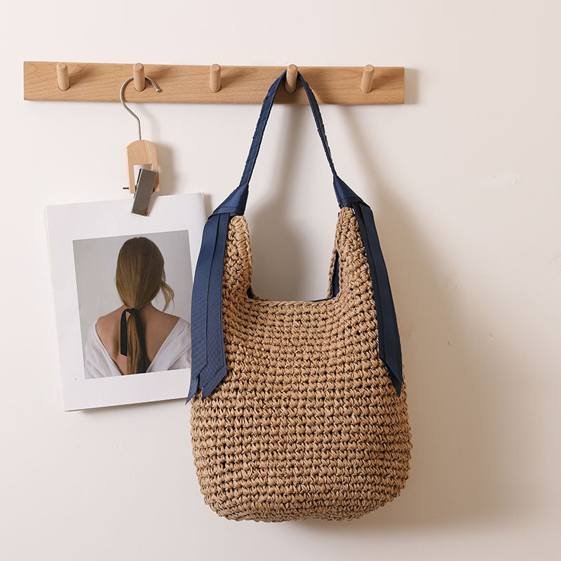 Handcrafted Eco-friendly Basket Bag Siopsrl