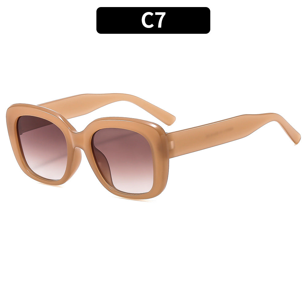 Siopsrl | Oversized Square Sunglasses Elegant Look