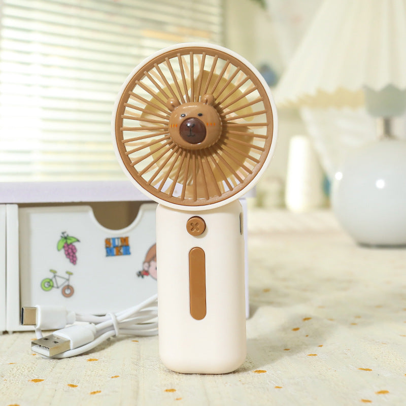 Siopsrl | Women's Portable Mini Fan in Charming Bear Design Siopsrl