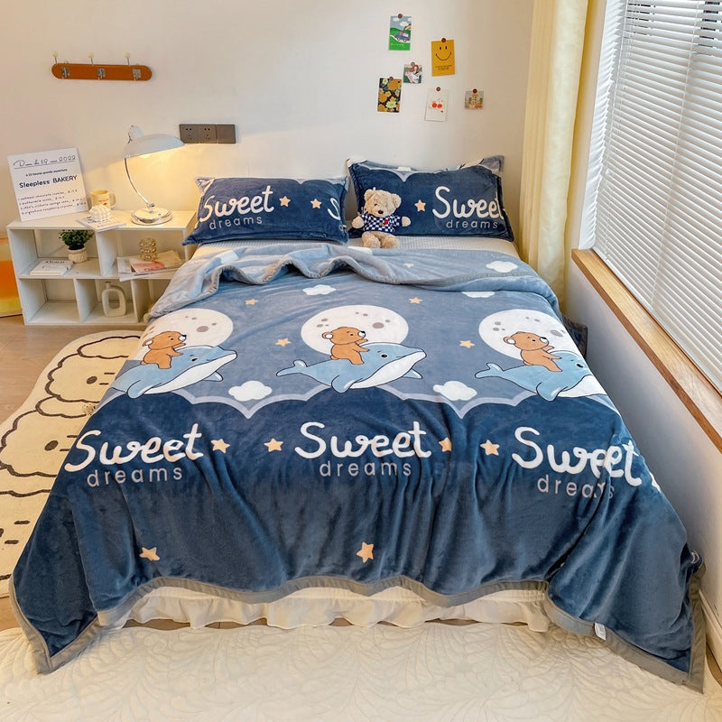 Ladies Cozy and Colorful Blanket Siopsrl