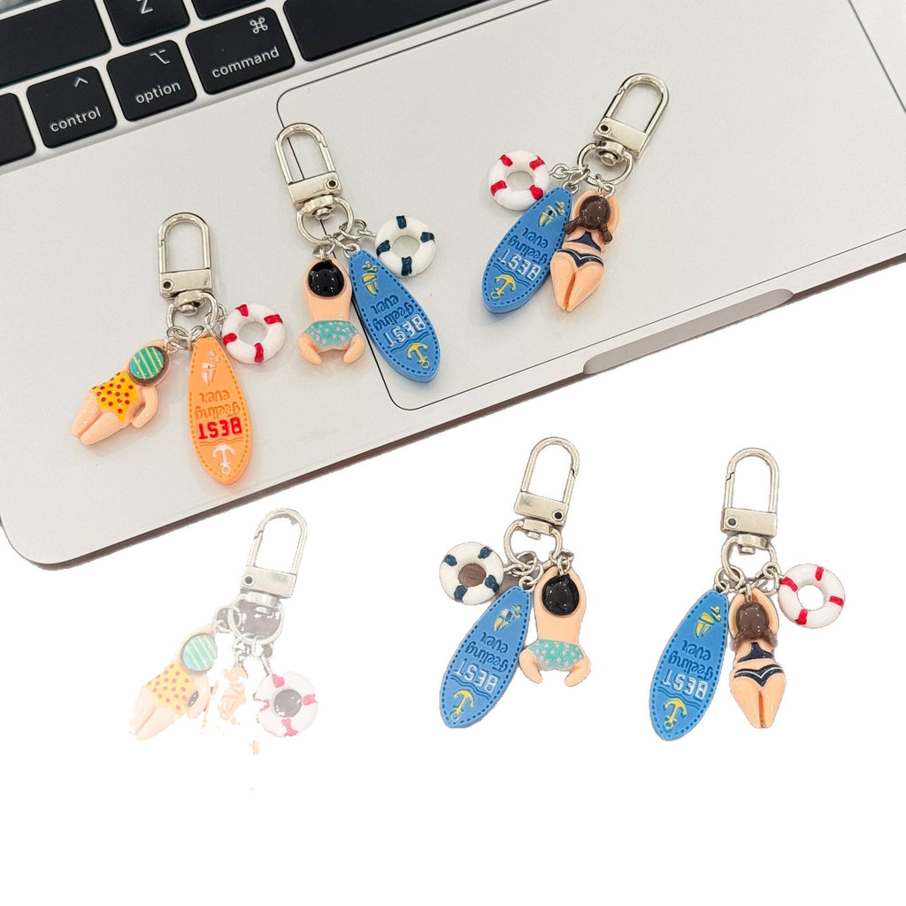 Siopsrl | Keychain with Creative Swimming Motif Siopsrl