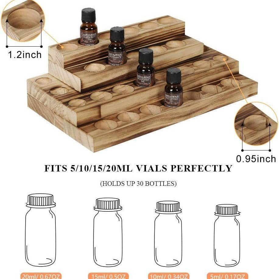 Siopsrl | Wood stand for bottles and kitchen utensils Siopsrl