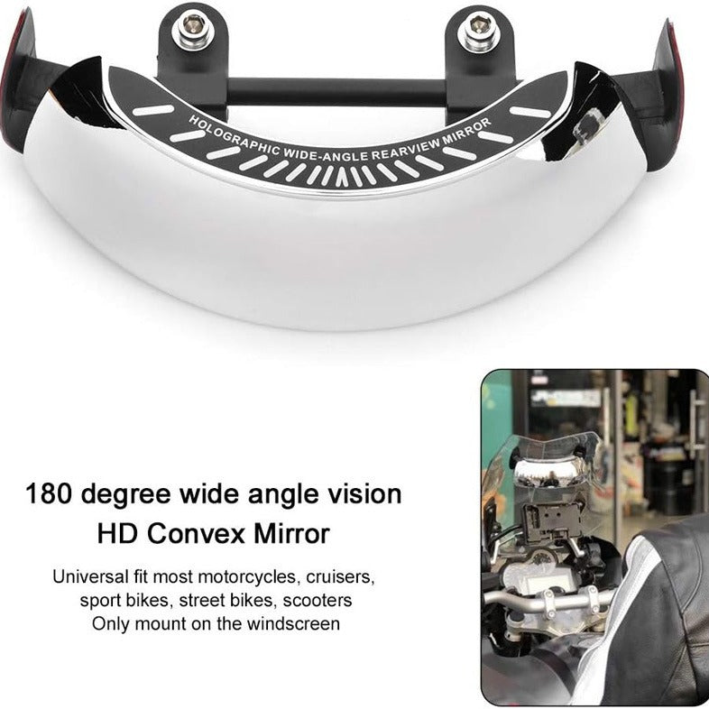 Siopsrl | Holographic Wide-Angle Motorcycle Rearview Mirror Siopsrl