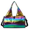 Iridescent Multi-Pocket Travel Tote Bag Siopsrl
