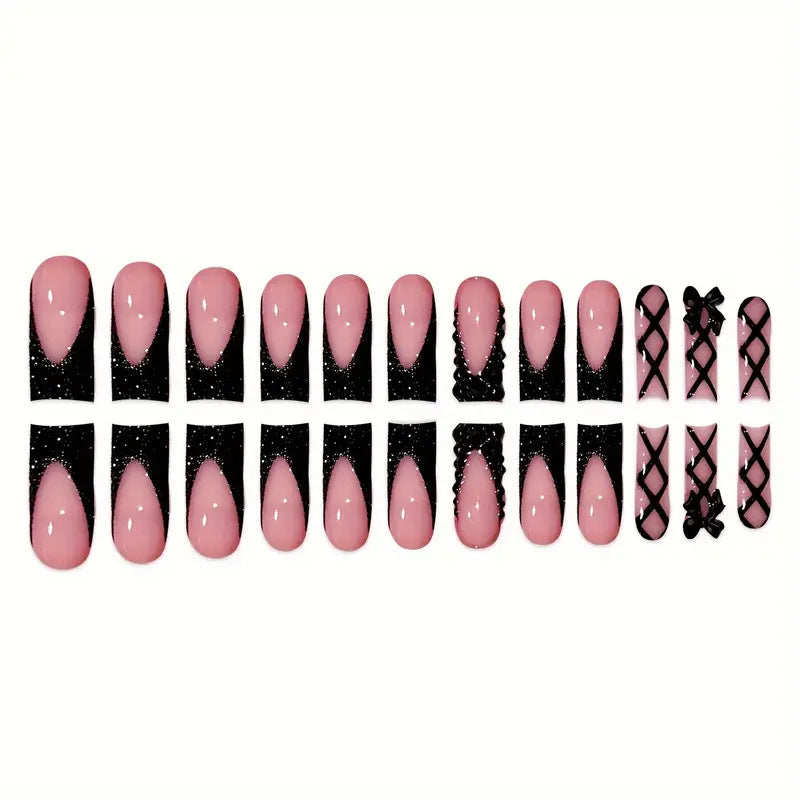 Siopsrl | Glamorous Luxury Press-On Nails Set Siopsrl