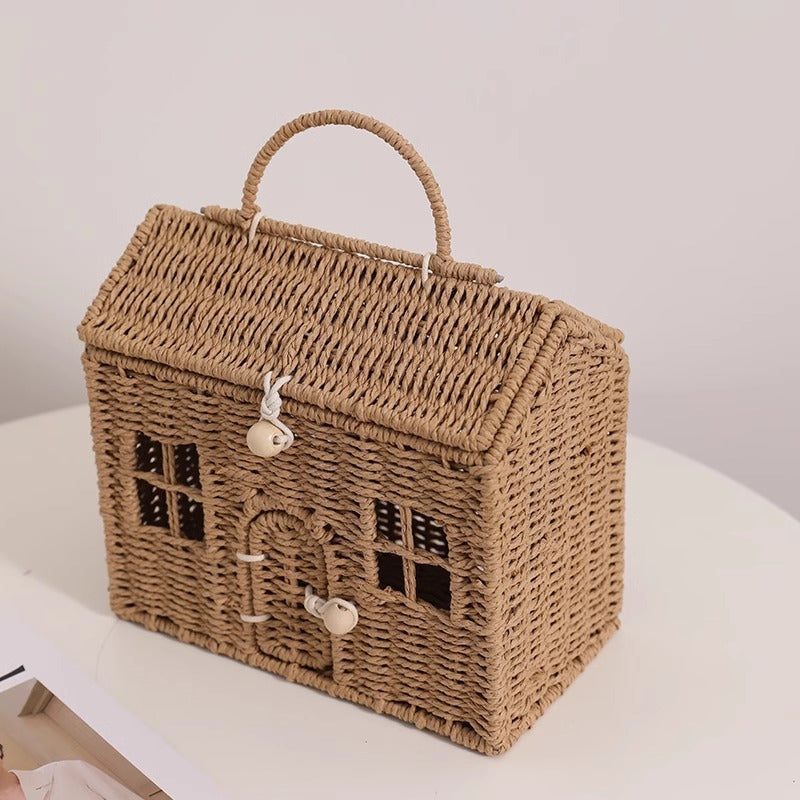 Handcrafted decorative basket Siopsrl