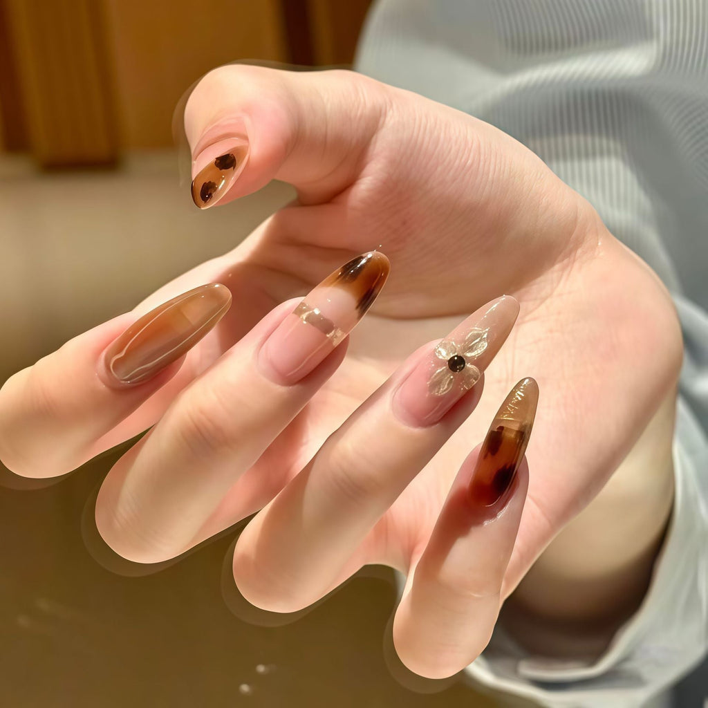 Siopsrl | Elegant Decorative Press-On Nail Set Siopsrl