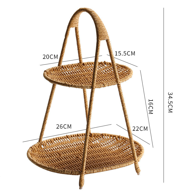 Elegant Woven Storage Basket Siopsrl