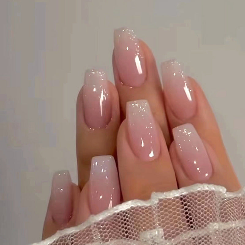 Siopsrl | Art nails with elegant gradient and high gloss finish Siopsrl