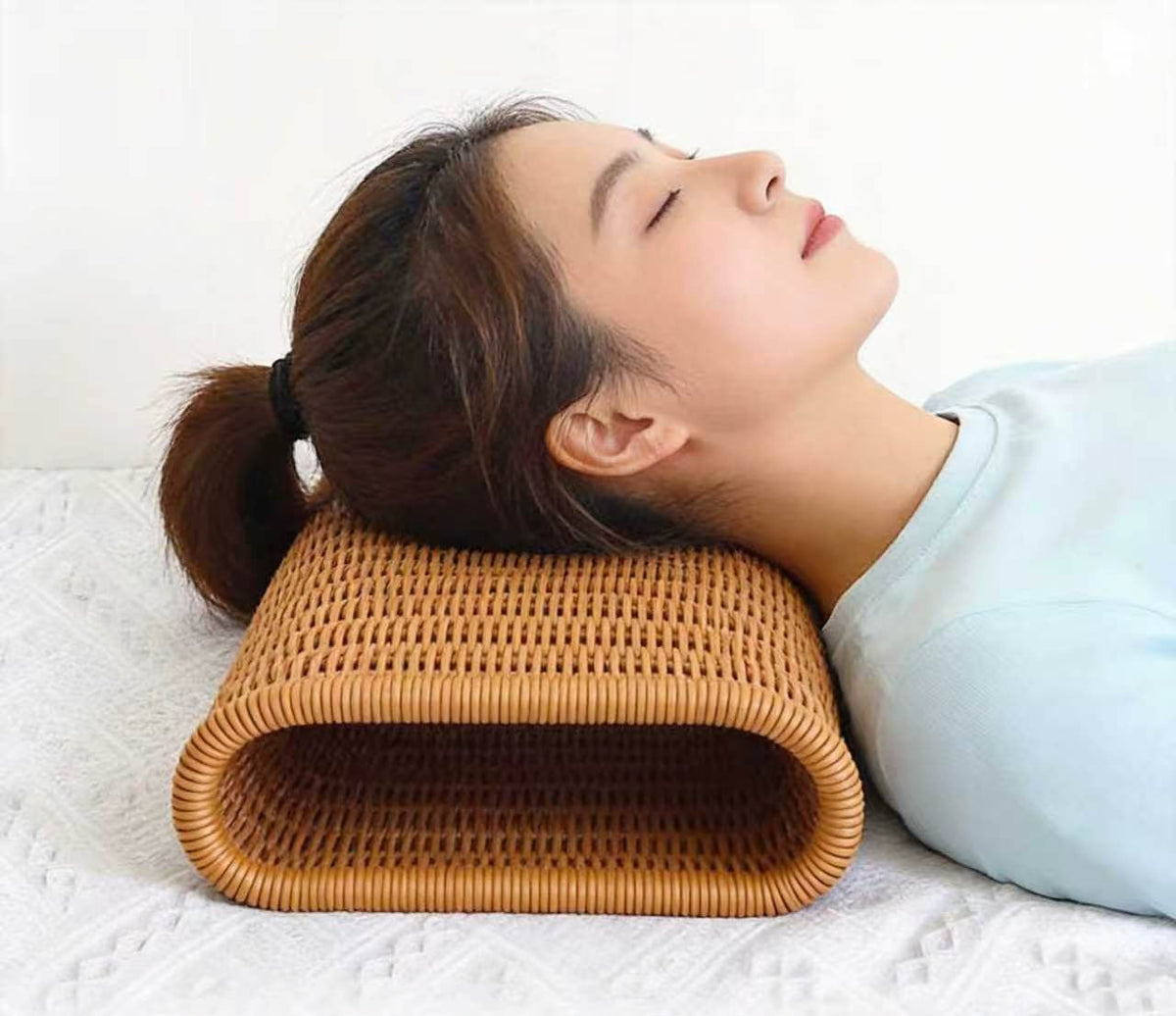 Curved Woven Storage Basket Siopsrl