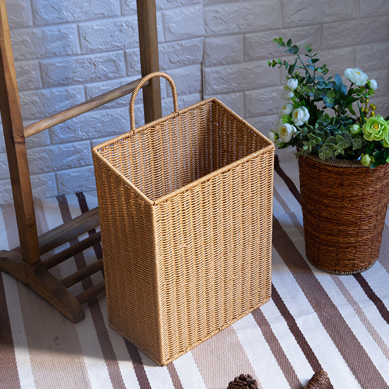 Unisex storage basket with practical carrying handle Siopsrl
