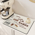 Siopsrl | Coffee-Themed Kitchen Counter Mat