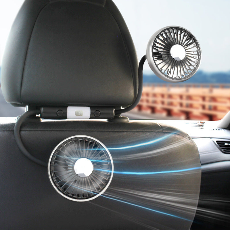 Siopsrl | Unisex Dual-Function Rechargeable Clip-On Fan Siopsrl