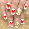 Siopsrl | Romantic Heart-Designed Press-On Nail Art Set Siopsrl