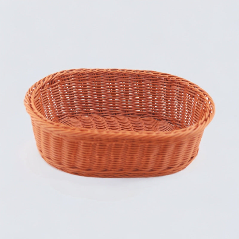Storage Basket with Durable Plastic Construction