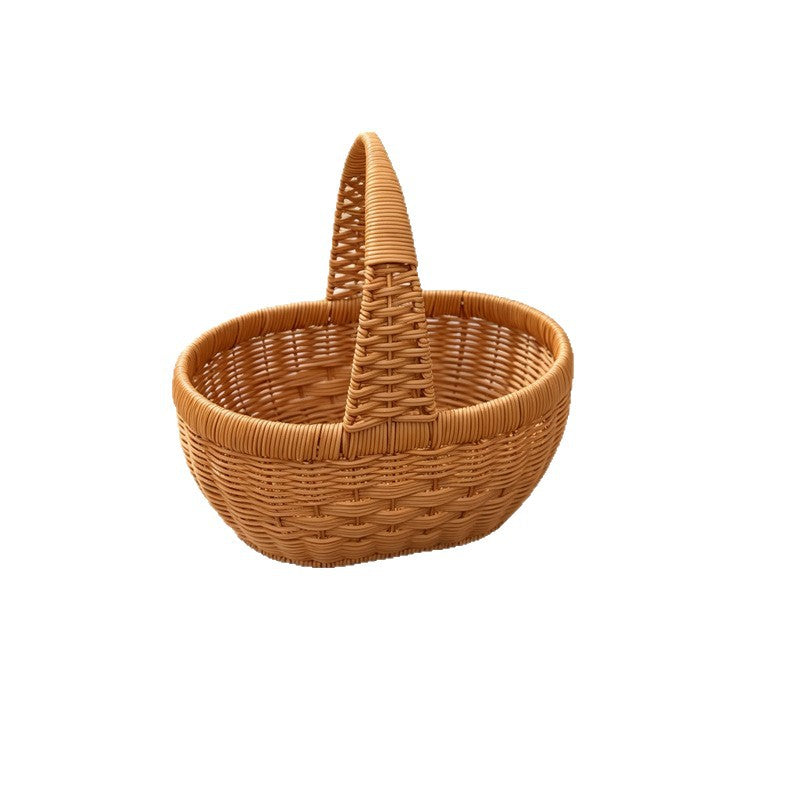 Handcrafted Woven Market Basket Siopsrl