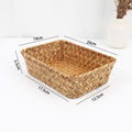 Woven Rectangular Storage Basket