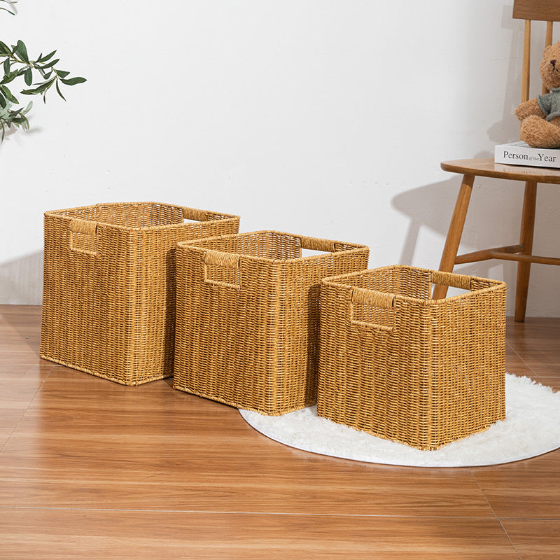 Rectangular Woven Storage Basket Siopsrl