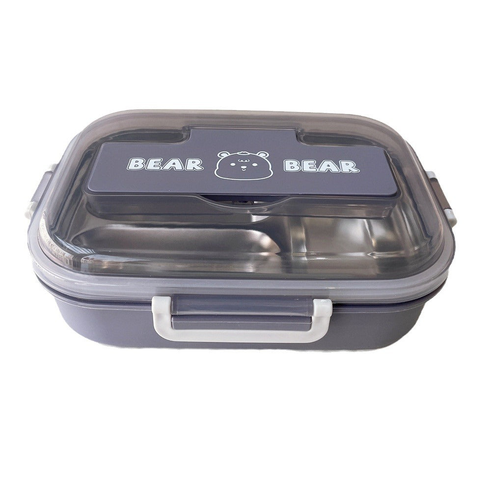 Siopsrl | Leakproof Stainless Steel Compartmentalized Lunchbox Siopsrl