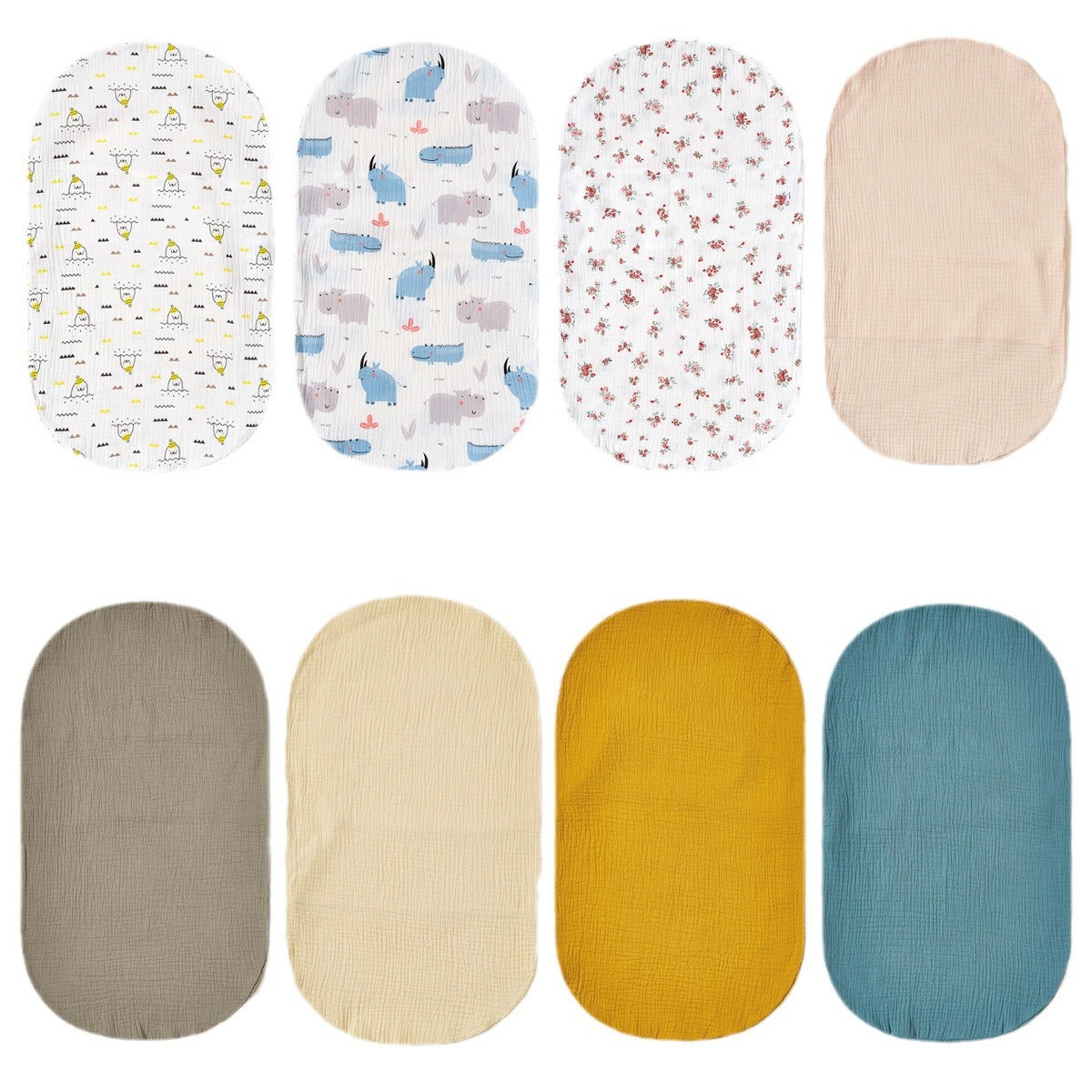 Siopsrl | Cotton Muslin Crib Mattress Protector Siopsrl