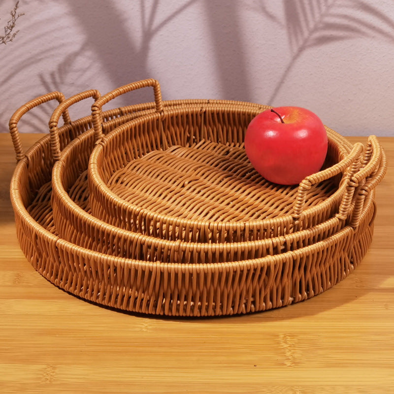 Ladies round willow baskets by Siopsrl