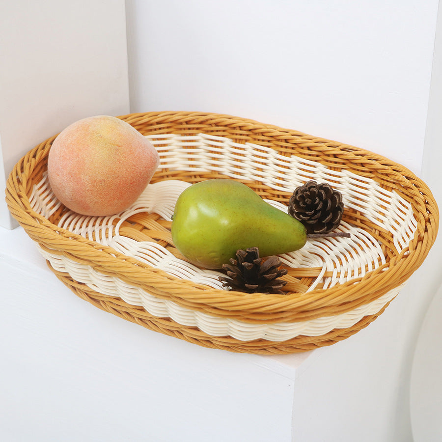 Oval Woven Fruit Storage Siopsrl
