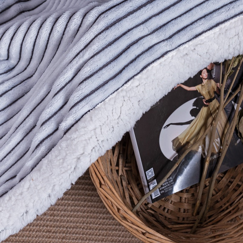 Siopsrl | Women's luxurious and soft cuddle blanket with velvety surface Siopsrl