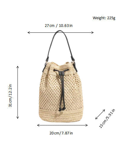 Siopsrl | Light Macrame Tote Bag Siopsrl