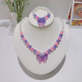 Siopsrl | Butterfly Charm Beaded Jewelry Set Siopsrl