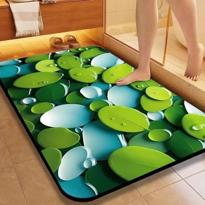 Siopsrl | Non-Slip Water-Absorbent Bath Mat Siopsrl