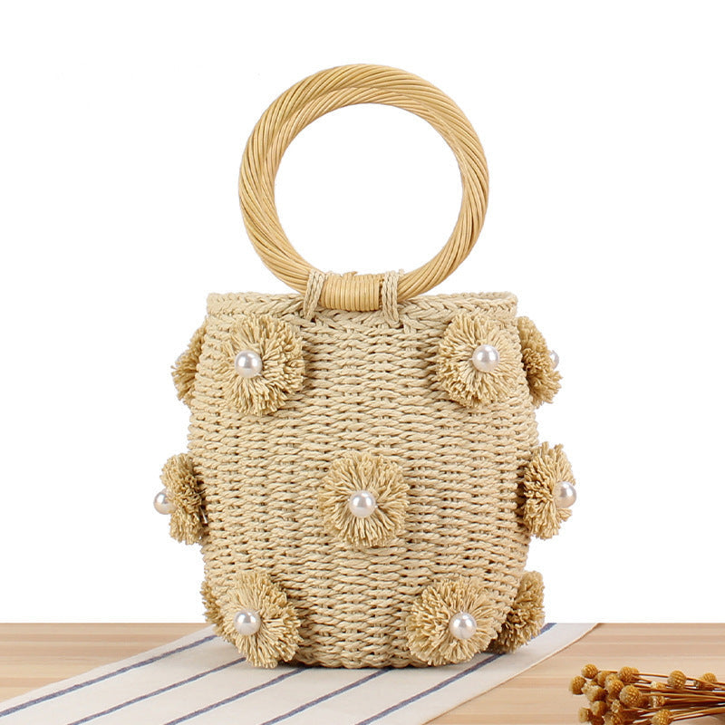 Siopsrl | Handbag with Unique Pearl Applications Siopsrl