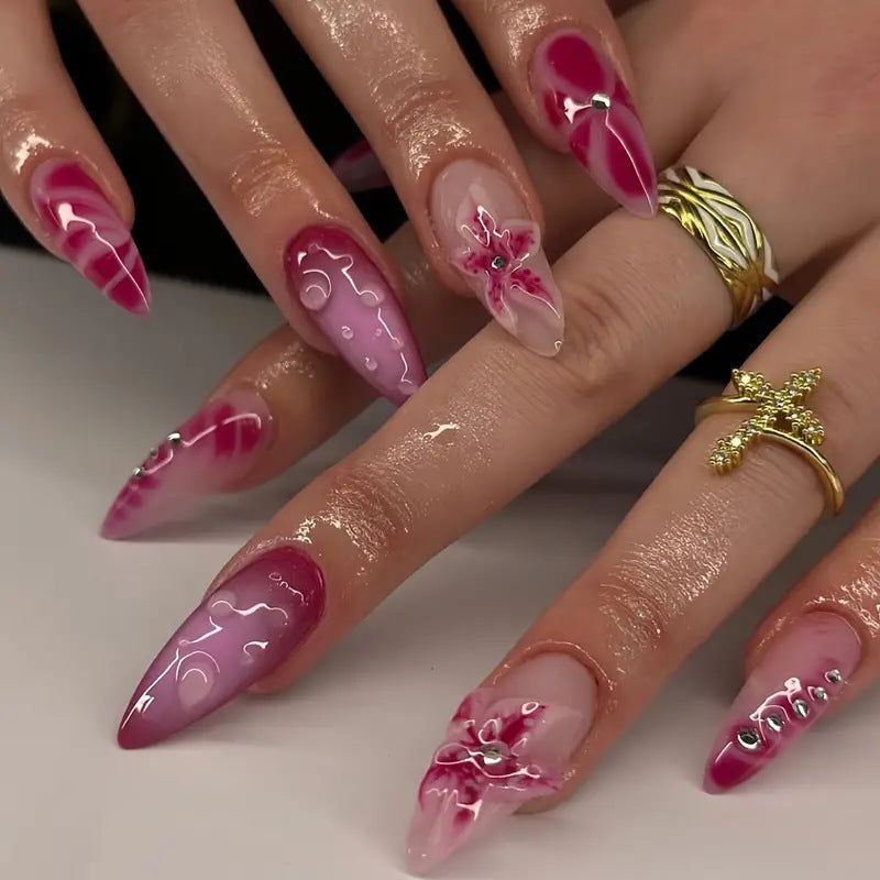 Siopsrl | Creative Floral Nail Art Extensions Siopsrl Siopsrl | 7879Siopsrl | 364Siopsrl |