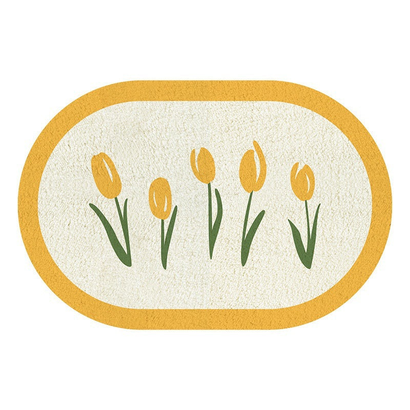 Siopsrl | Floral Decorative Area Mat