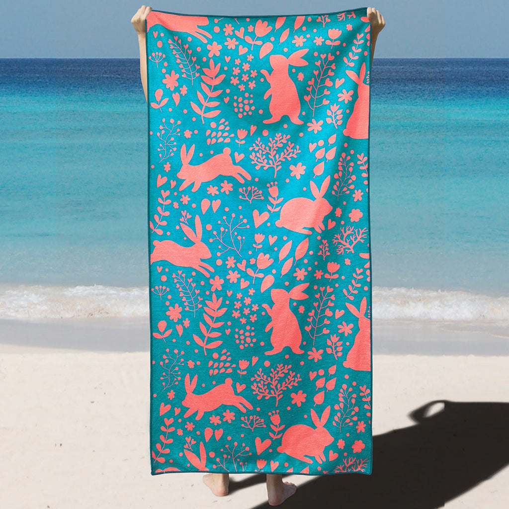 Siopsrl | Beach towel with enchanting mermaid design Siopsrl