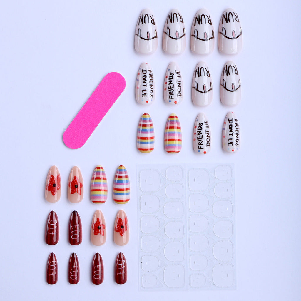 Siopsrl | Creative Art Fingernails in Playful Design Siopsrl
