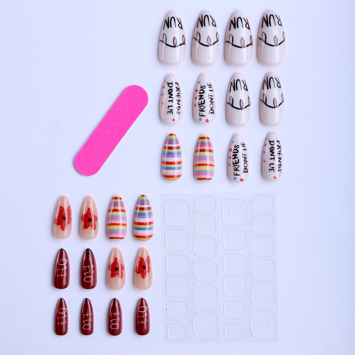 Siopsrl | Creative Art Fingernails in Playful Design Siopsrl
