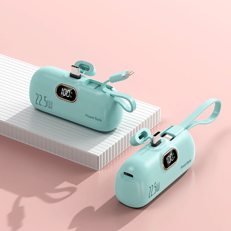 Siopsrl | Power bank with integrated charging cable Siopsrl