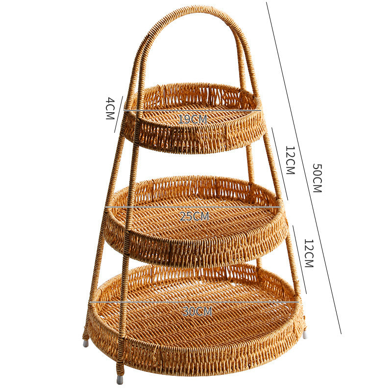 Elegant Woven Storage Basket Siopsrl
