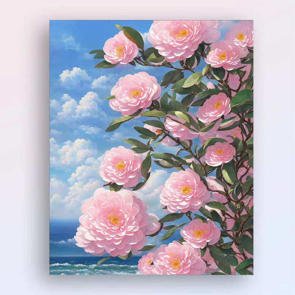 Siopsrl | Floral Landscape Canvas Wall Art Siopsrl
