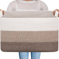 Women Versatile Storage Basket with Sturdy Handles Siopsrl