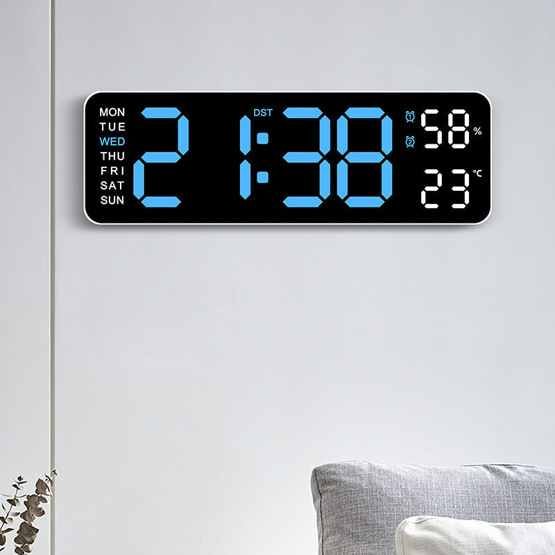 Siopsrl | Digital alarm clock with room temperature and humidity display Siopsrl