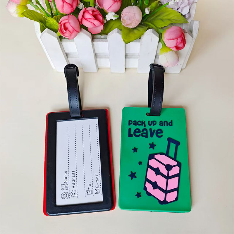Siopsrl | Unisex Vibrant Geometric Pattern Luggage Tag Siopsrl