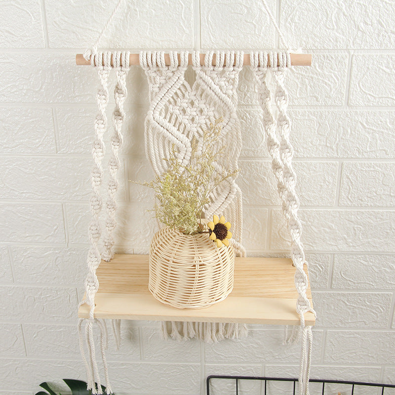 Decorative Macramé Swing Shelf Siopsrl