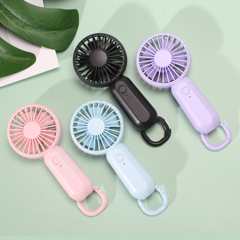 Siopsrl | Women's compact portable handheld fan with rechargeable battery and carrying strap Siopsrl