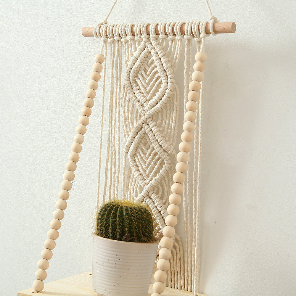Decorative Macramé Swing Shelf Siopsrl